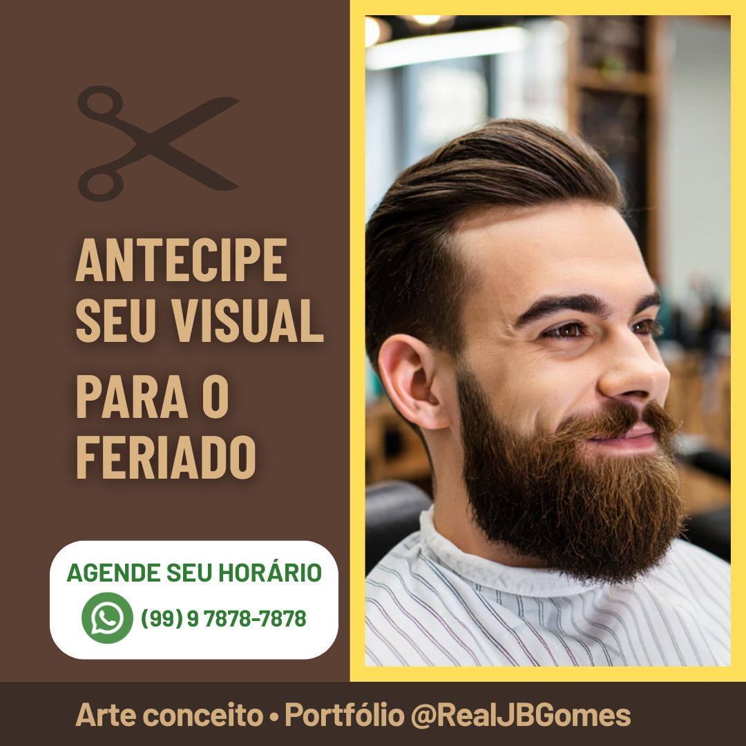 Barbearia Futuro Impacto - Promoção de Feriado