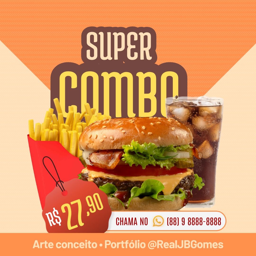 Hamburgueria Impacta - Combo Duplo
